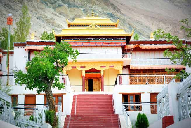 Samstanling Monastery Nubra Valley